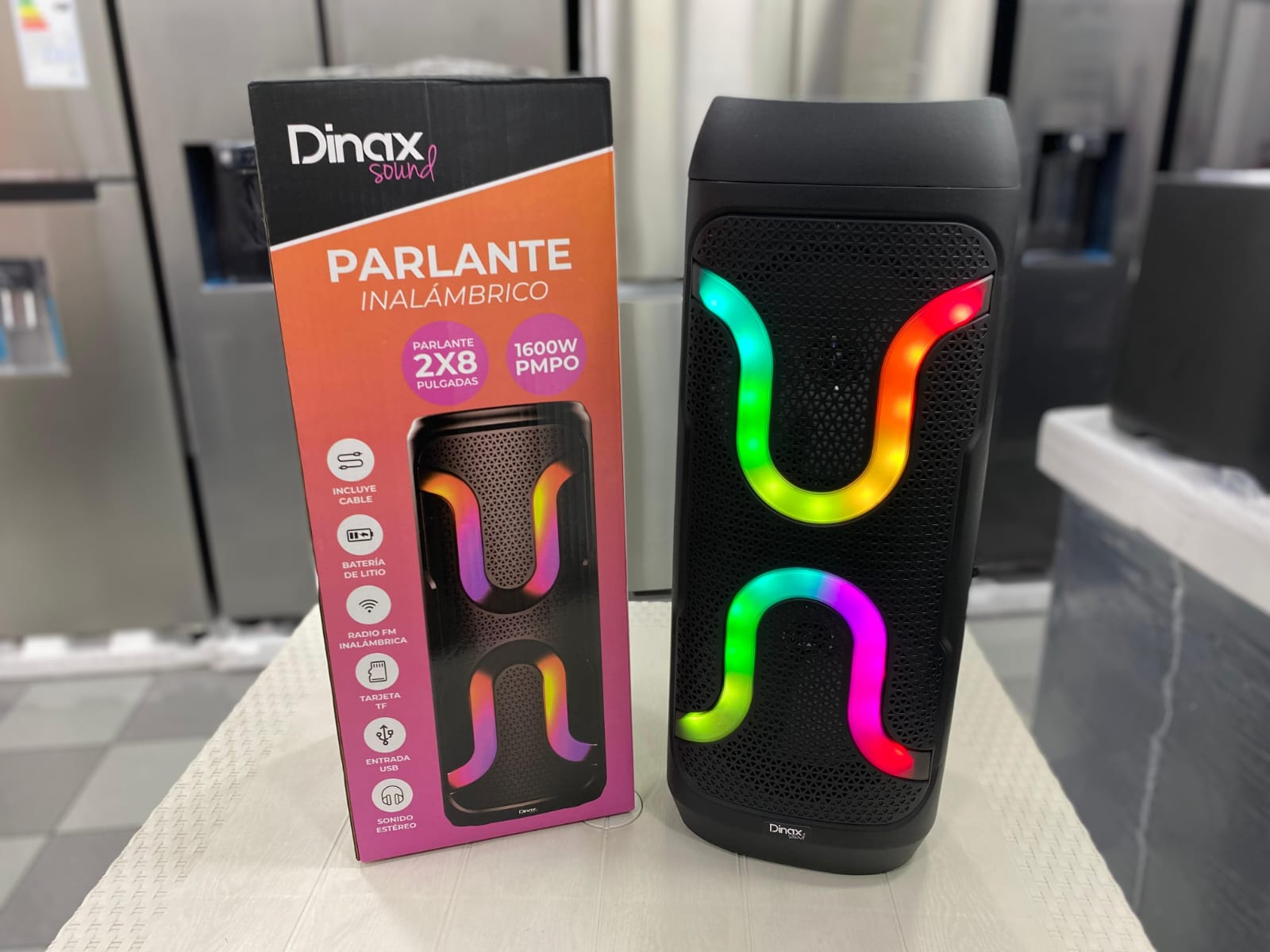 PARLANTE  8x2" DINAX*🎶