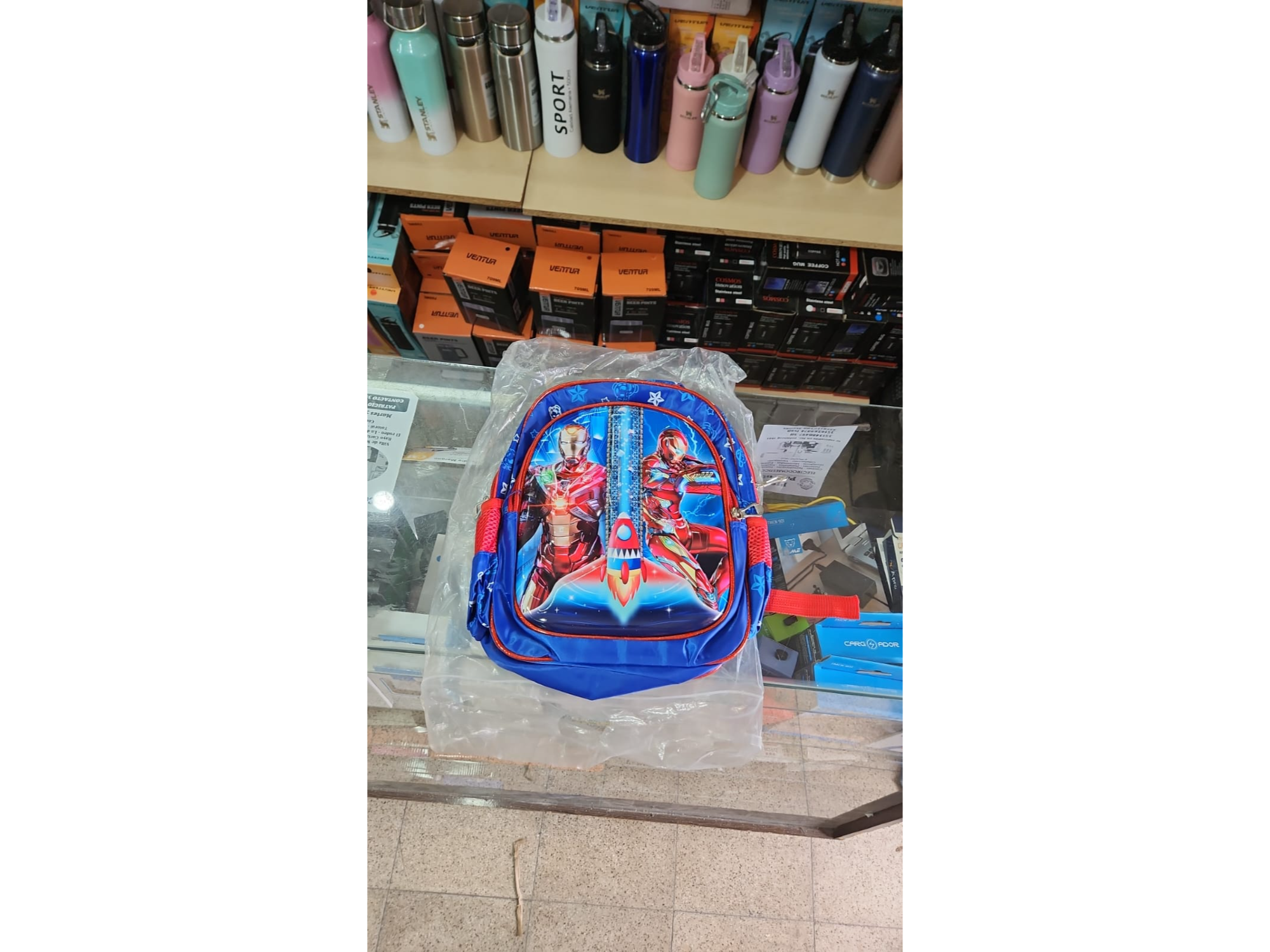 MOCHILA INFANTIL SUPER HEROE