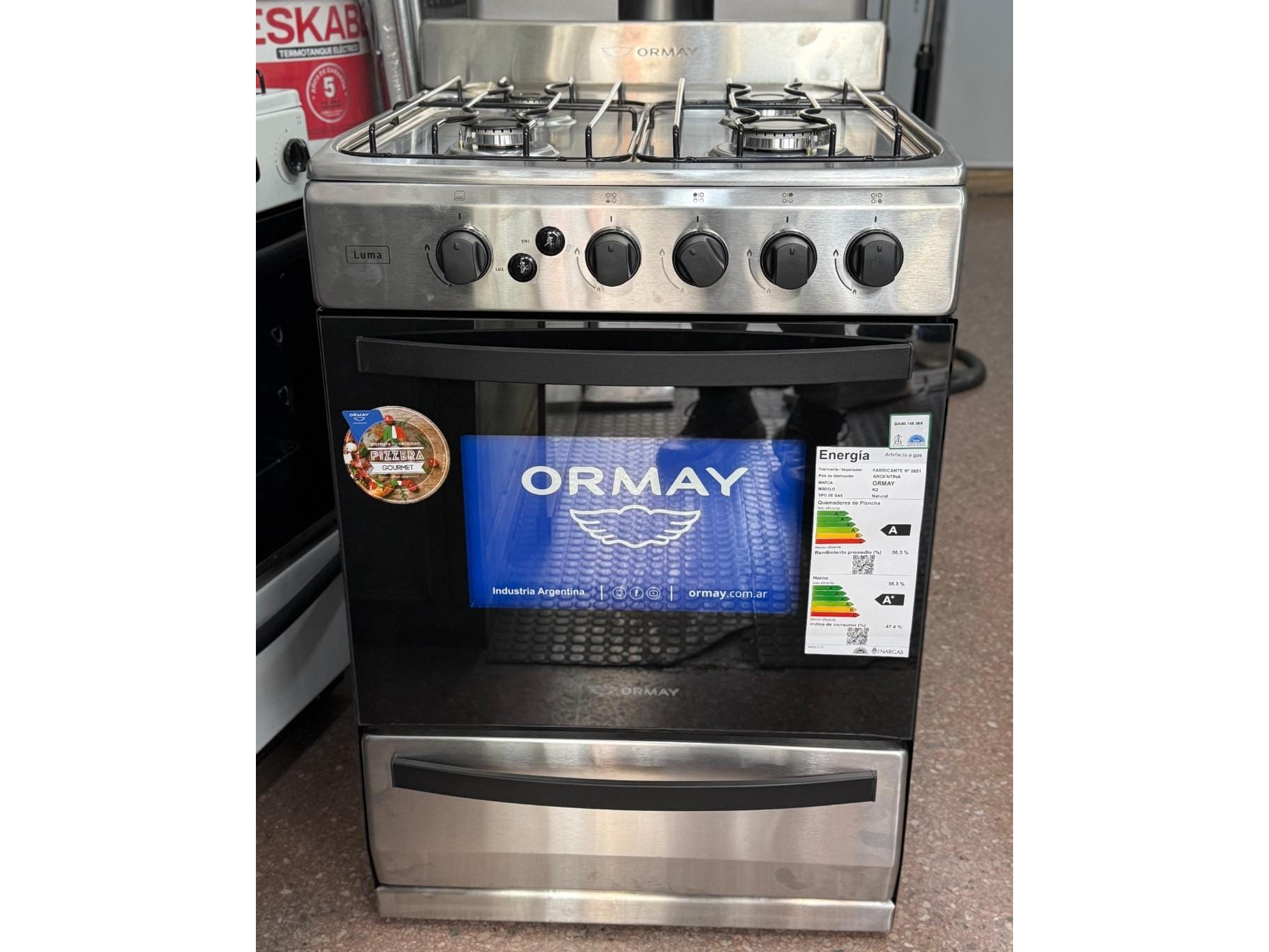 Cocina ormay con encendido y luz