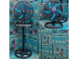 VENTILADOR 18" PALETAS METÁLICAS STAR TRAK 3 EN 1
