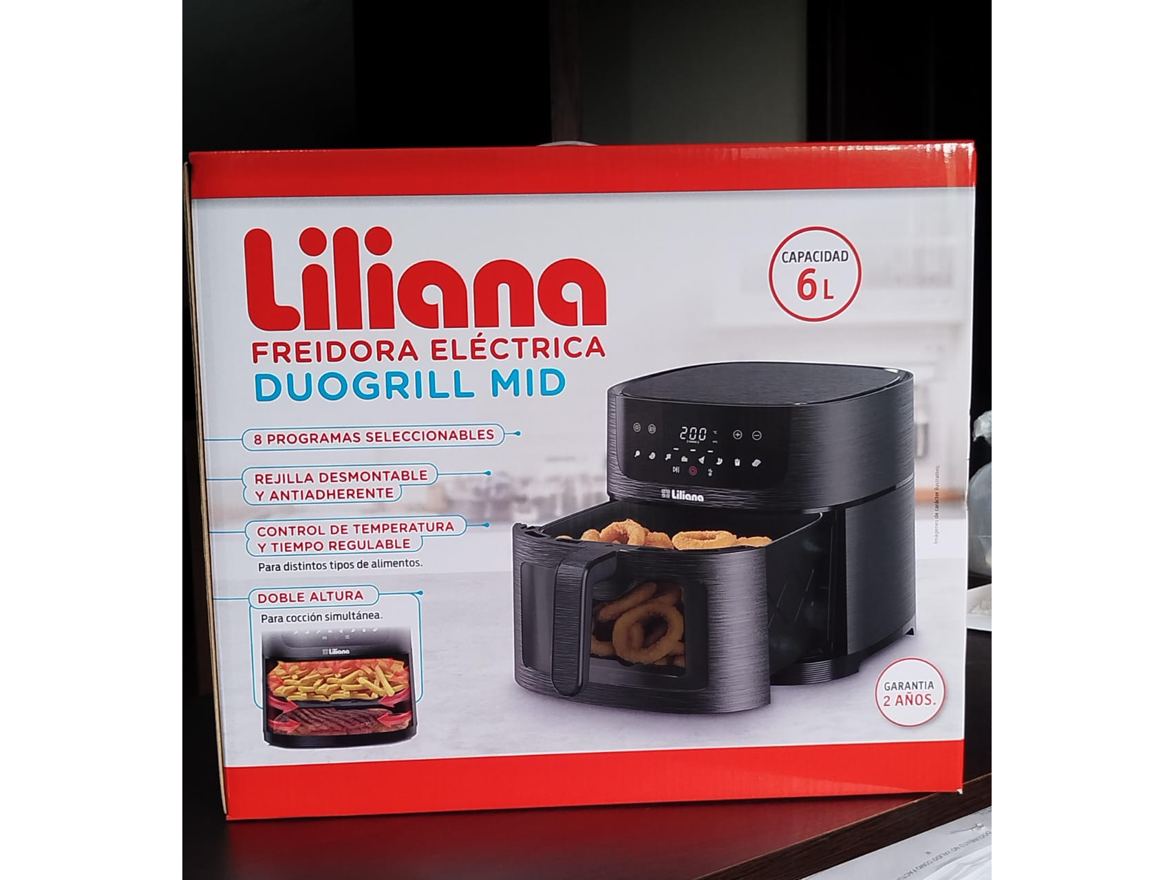 FREIDORA DE AIRE 6 LITROS LILIANA