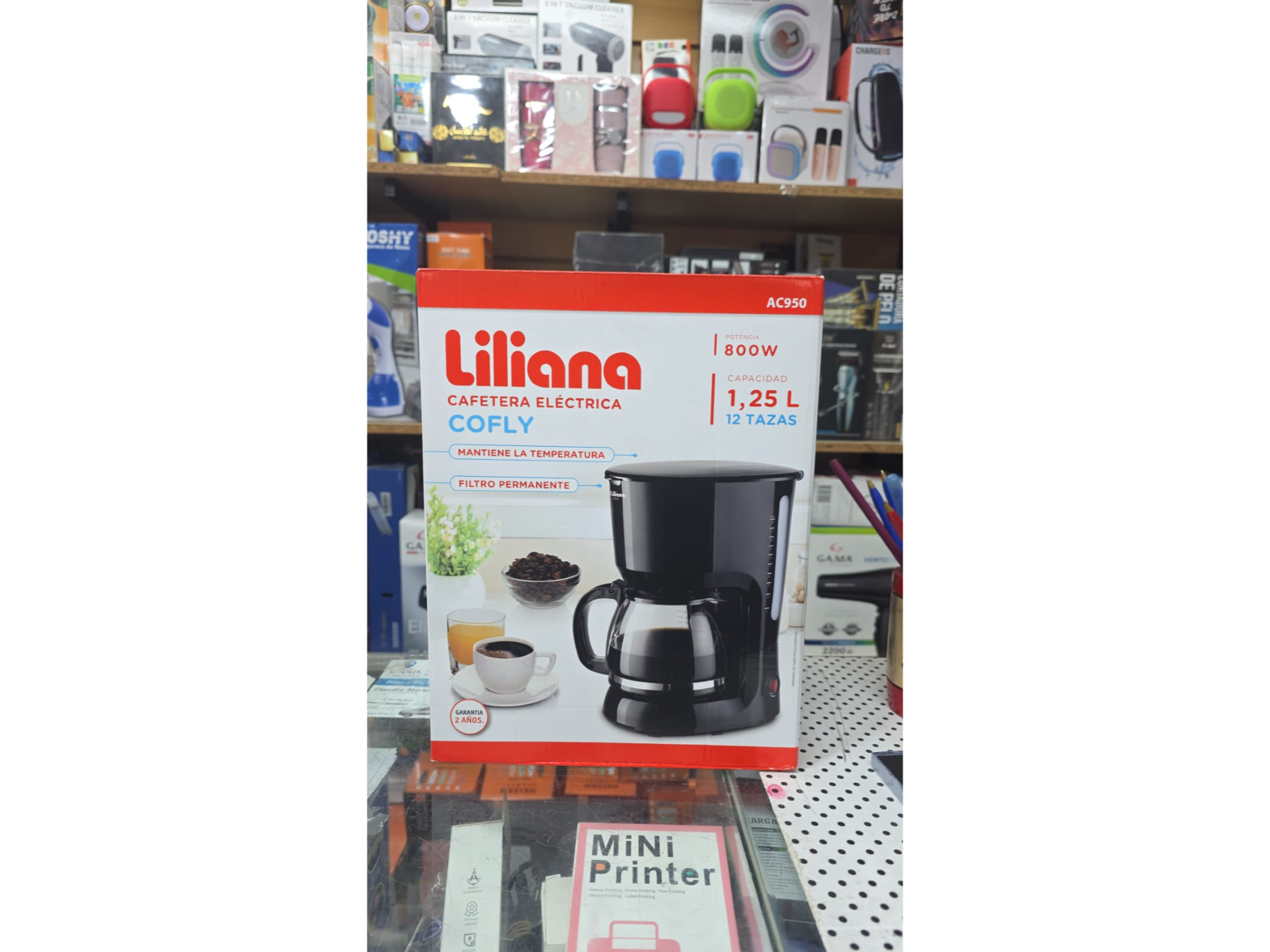 Cafetera liliana
