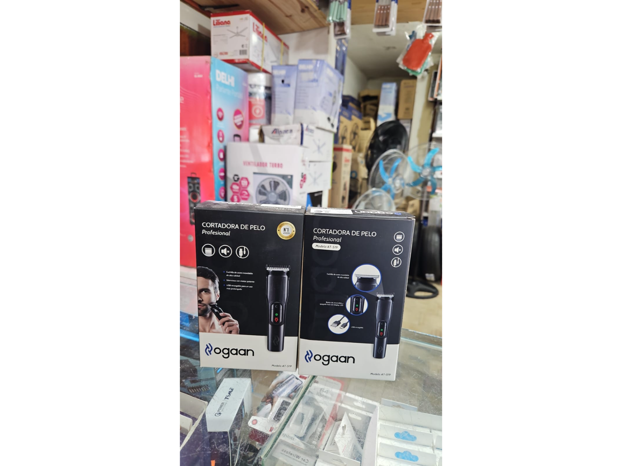 CORTA PELO RECARGABLE OGAAN AT-519