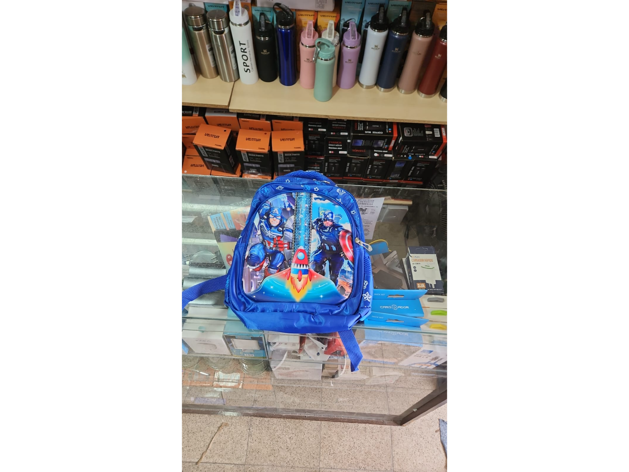 MOCHILA INFANTIL SUPER HEROE