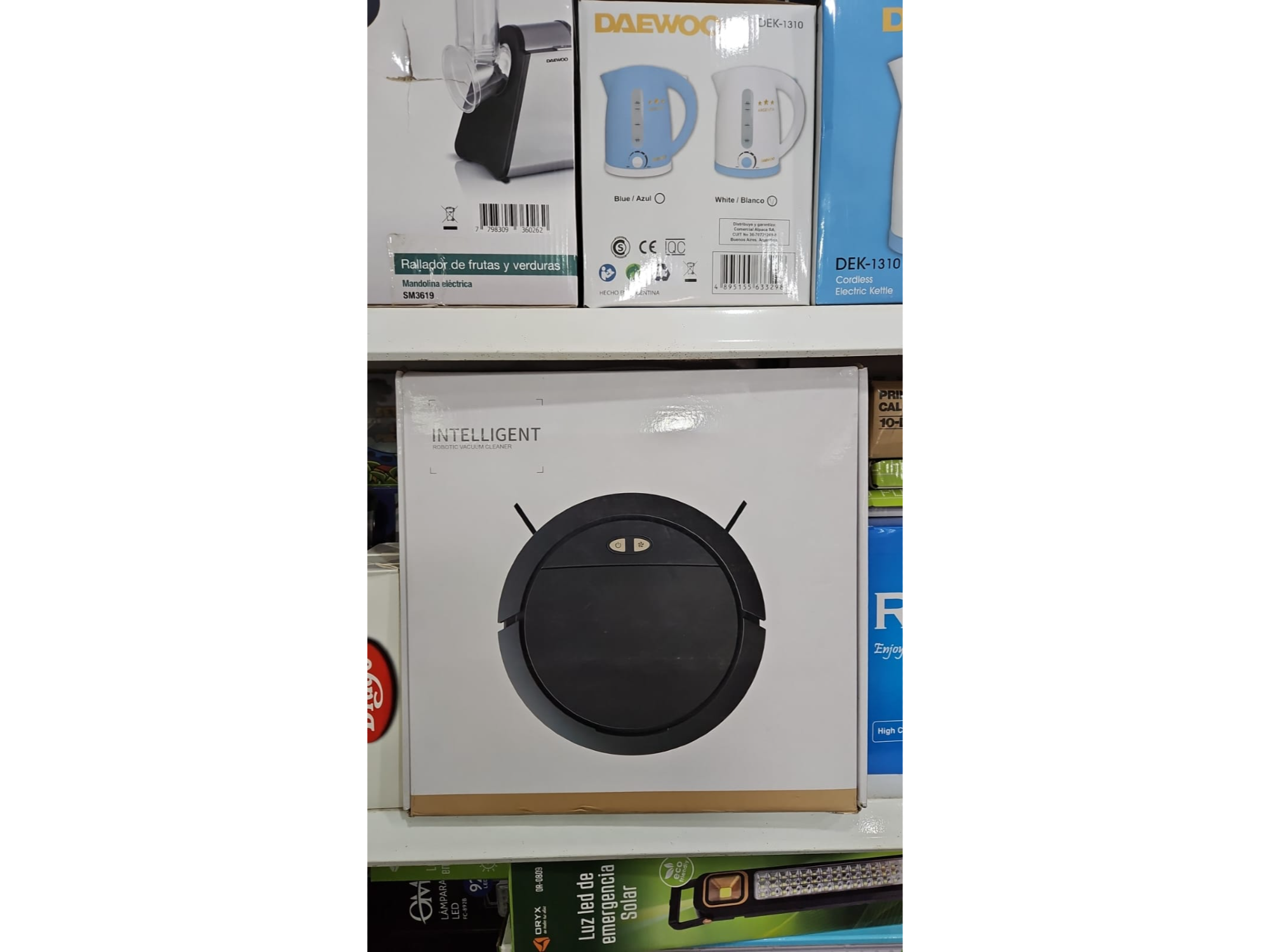 Aspiradora robot eléctrica