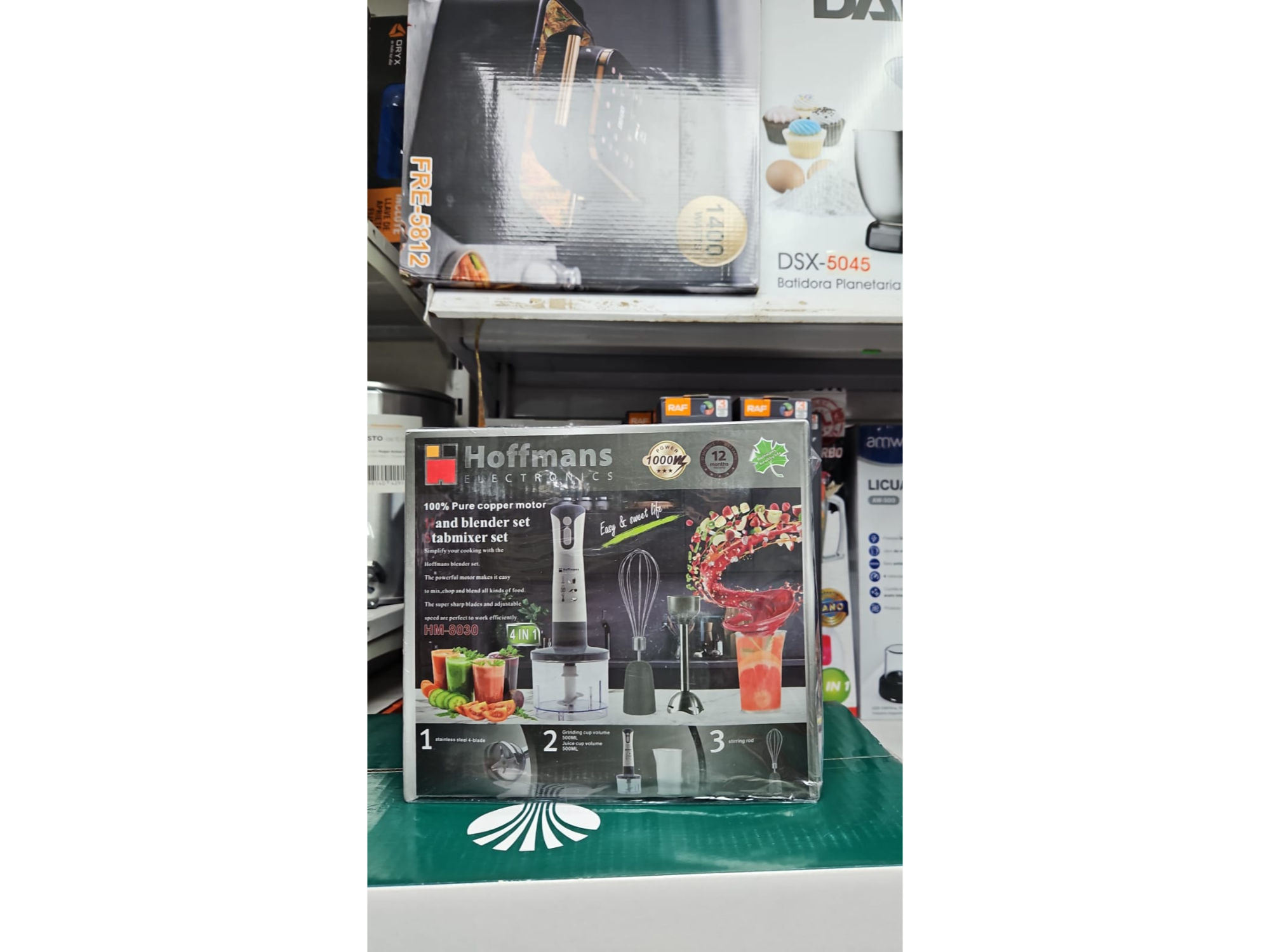 MINI PIMER 4EN1 HOFFMANS 1000W