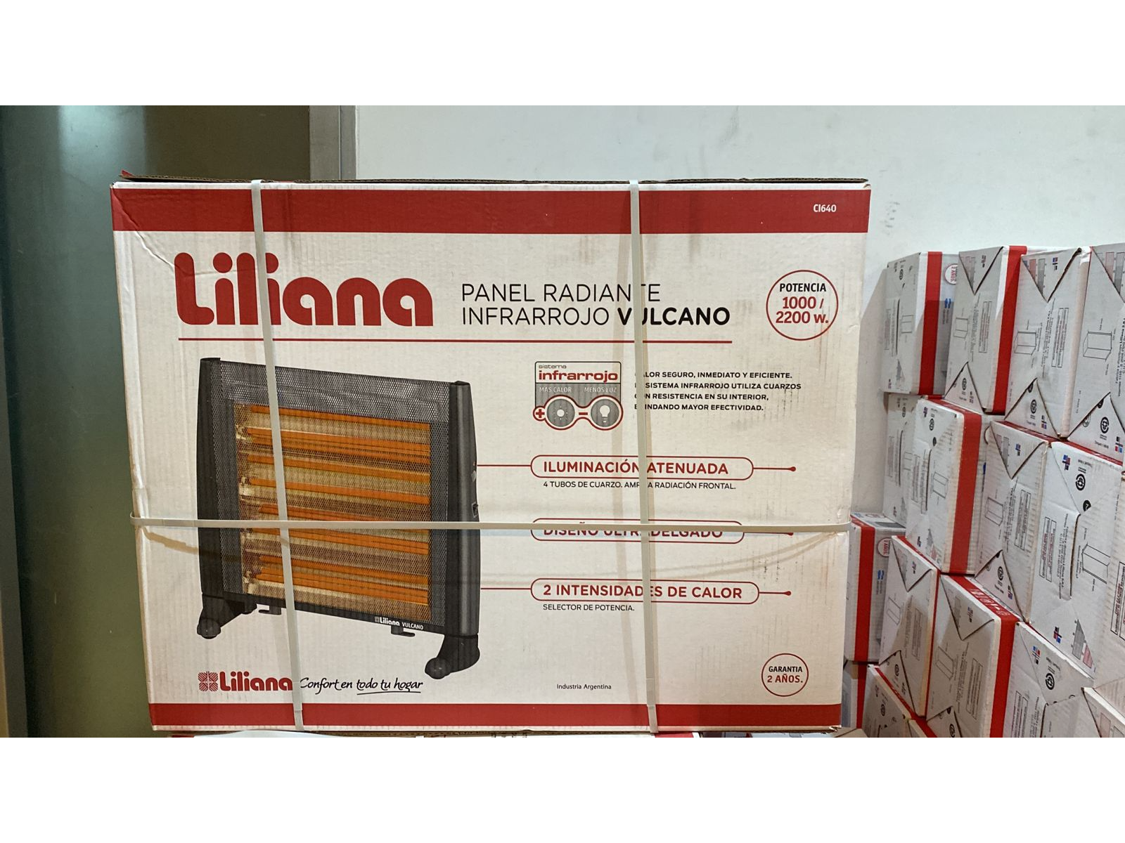 PANEL RADIANTE INFRARROJO VULCANO LILIANA