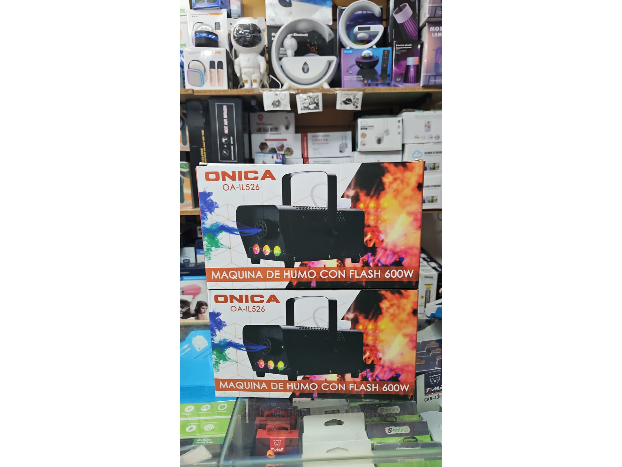 Maquina de humo onica