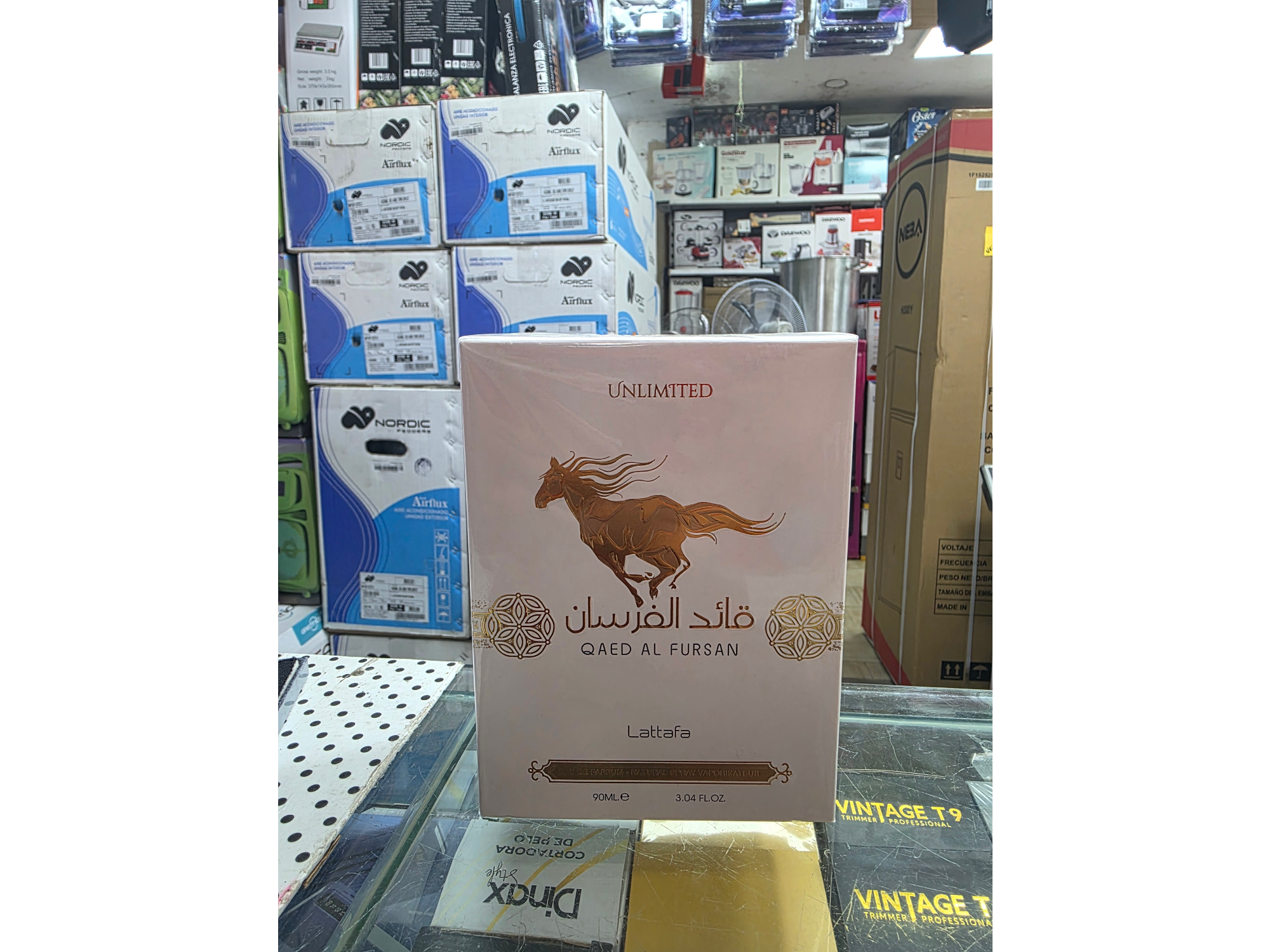 PERFUME LATTAFA QAED AL FURSAN UNLIMITED UNISEX 100ML EDP 9020