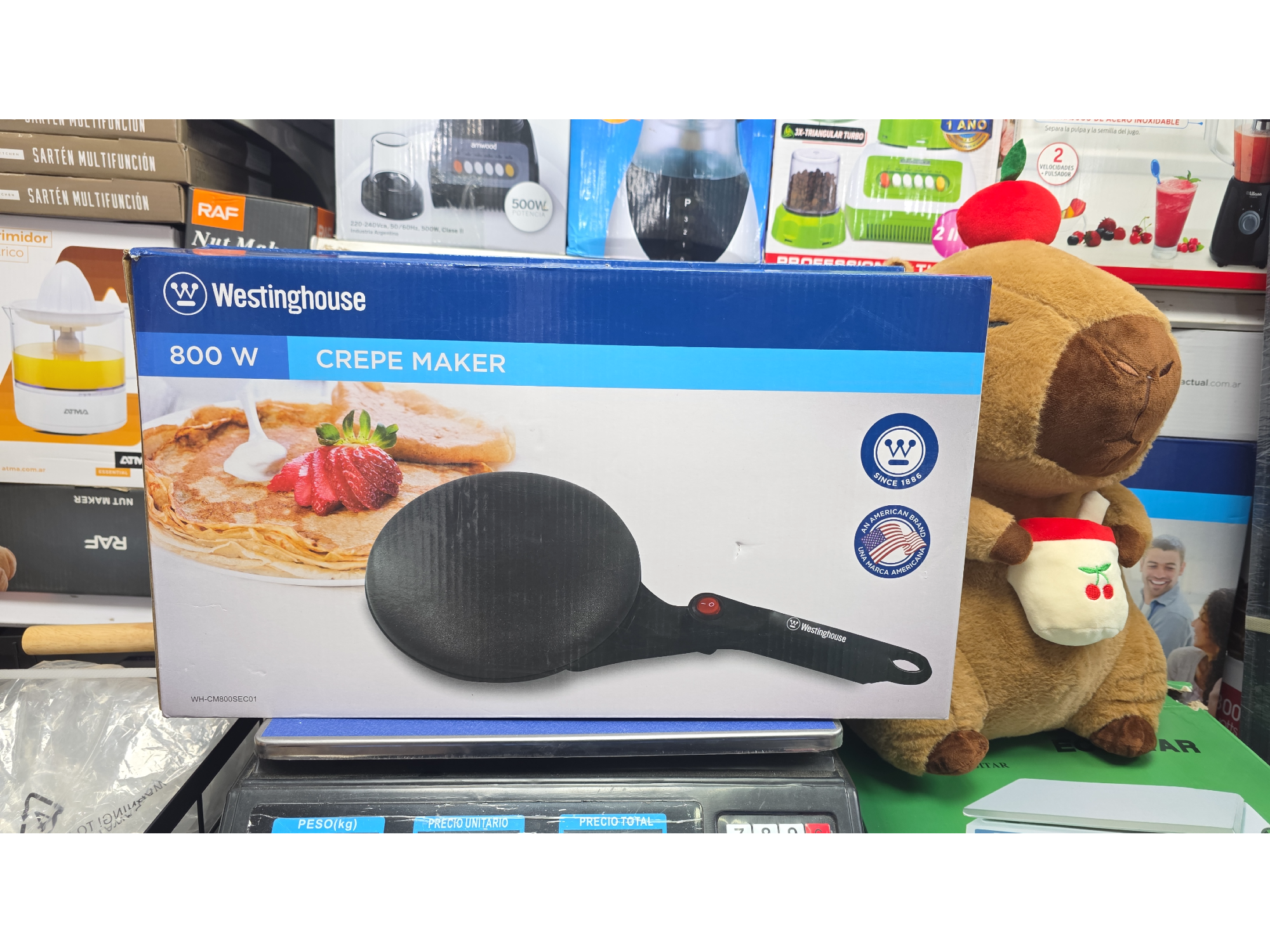 PANQUEQUERA WESTINGHOUSE 800W