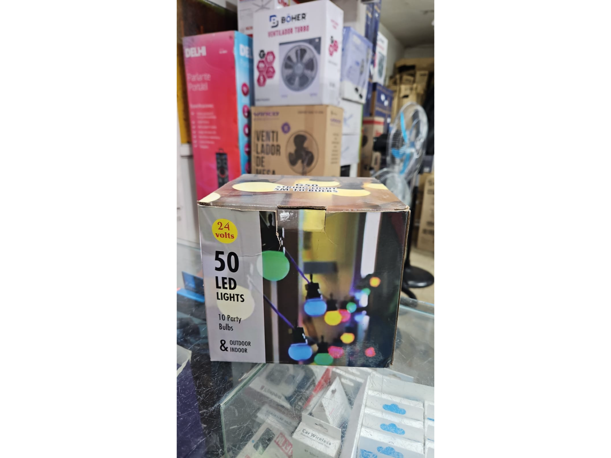 GUIRNALDA D 5 METROS / 10 PORTALAMPARA Y 10 FOCOS