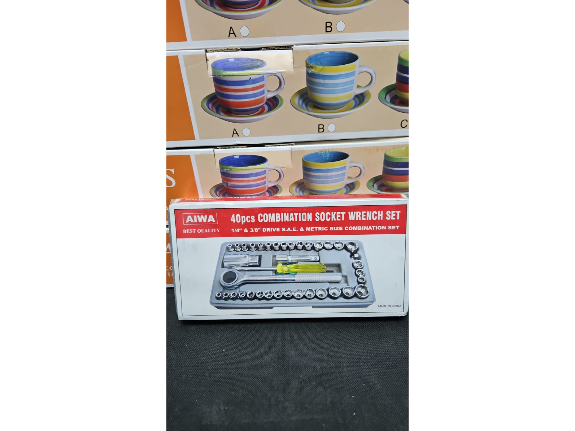 HERRAMIENTAS DE TUBO 40 PCS