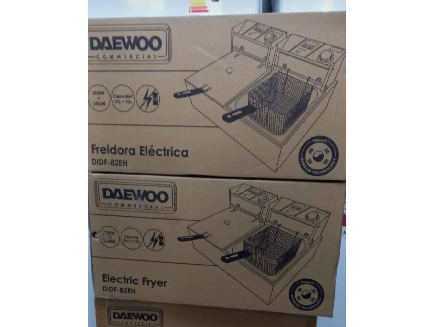 FREIDORA DAEWOO DE 20 LITROS