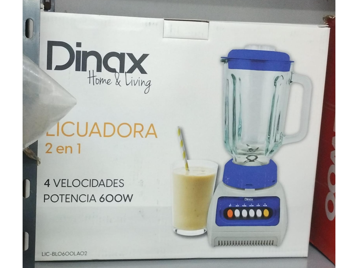 LICUADORA DINAX 2 EN 1..600W