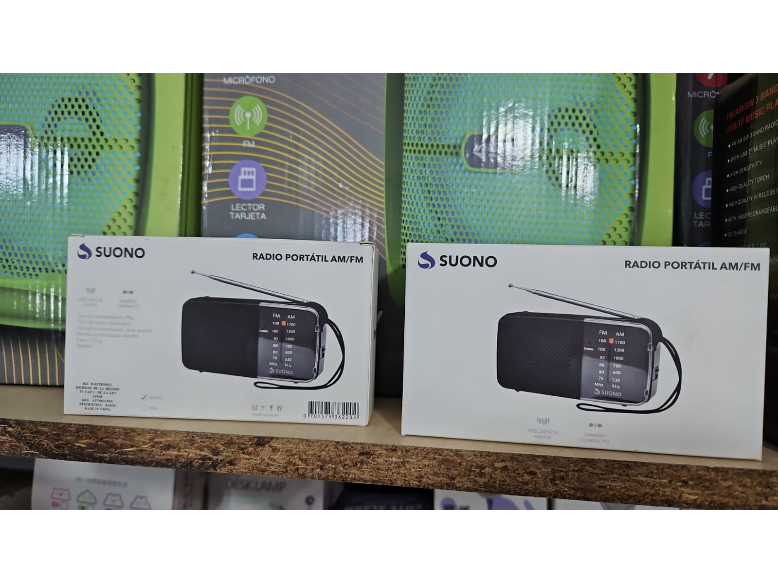 RADIO PORTATIL AM/FM MINI SUONO