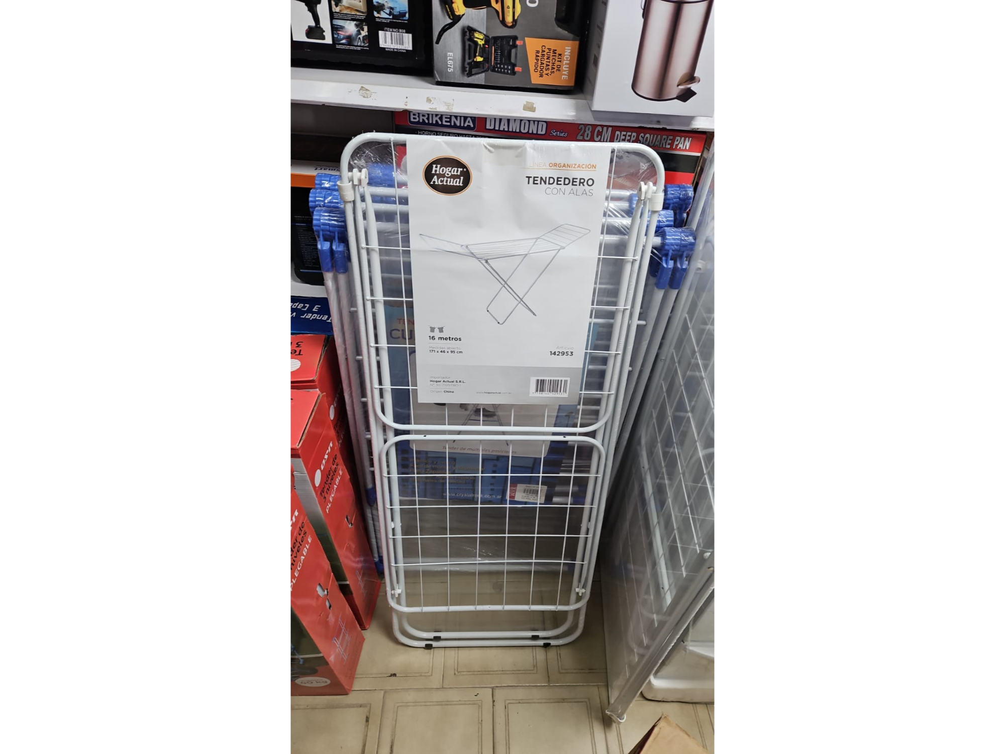 TENDER CON ALAS 16 M HOGAR ACTUAL