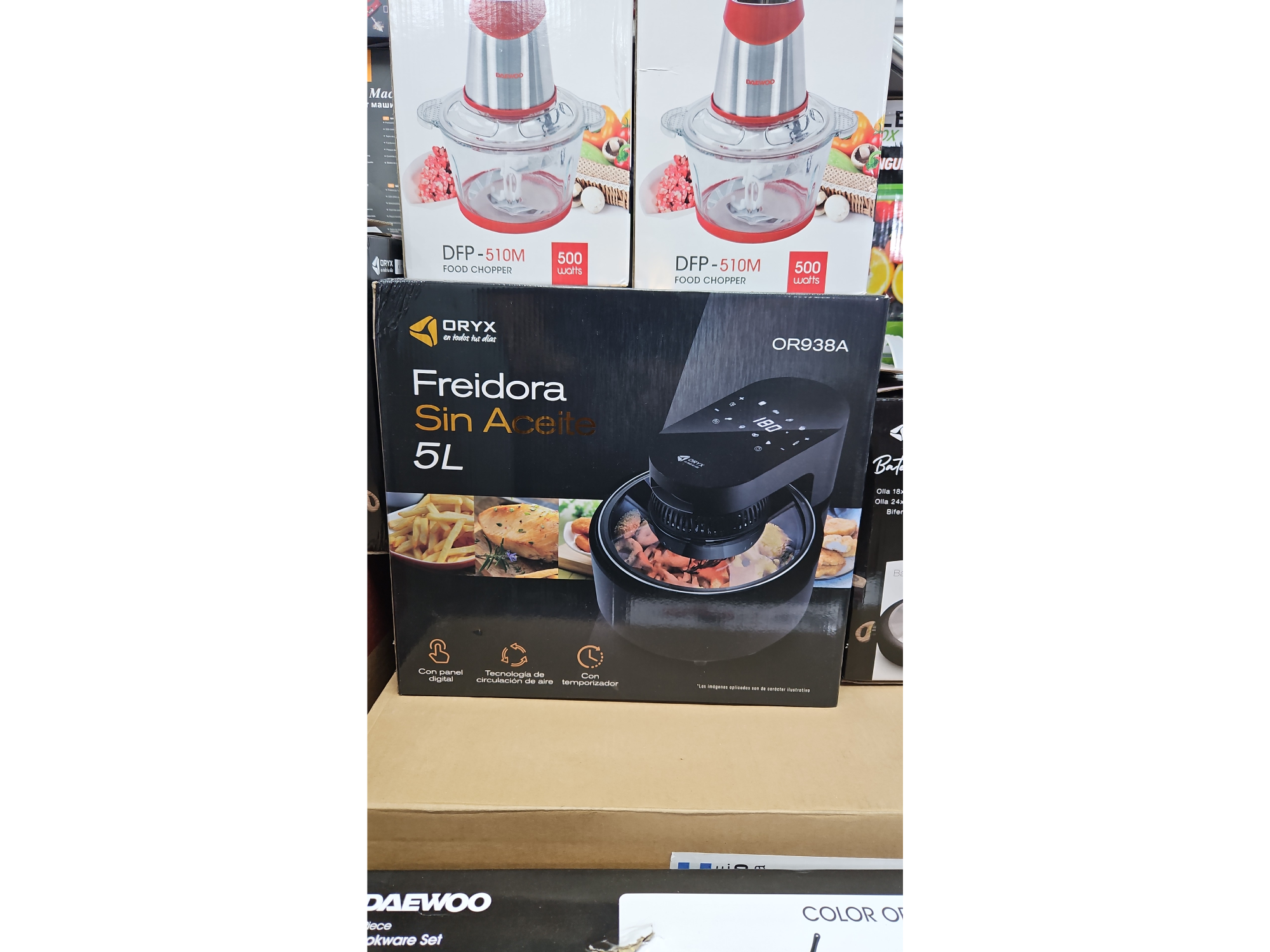 Freidora de aire oryx 5 litros