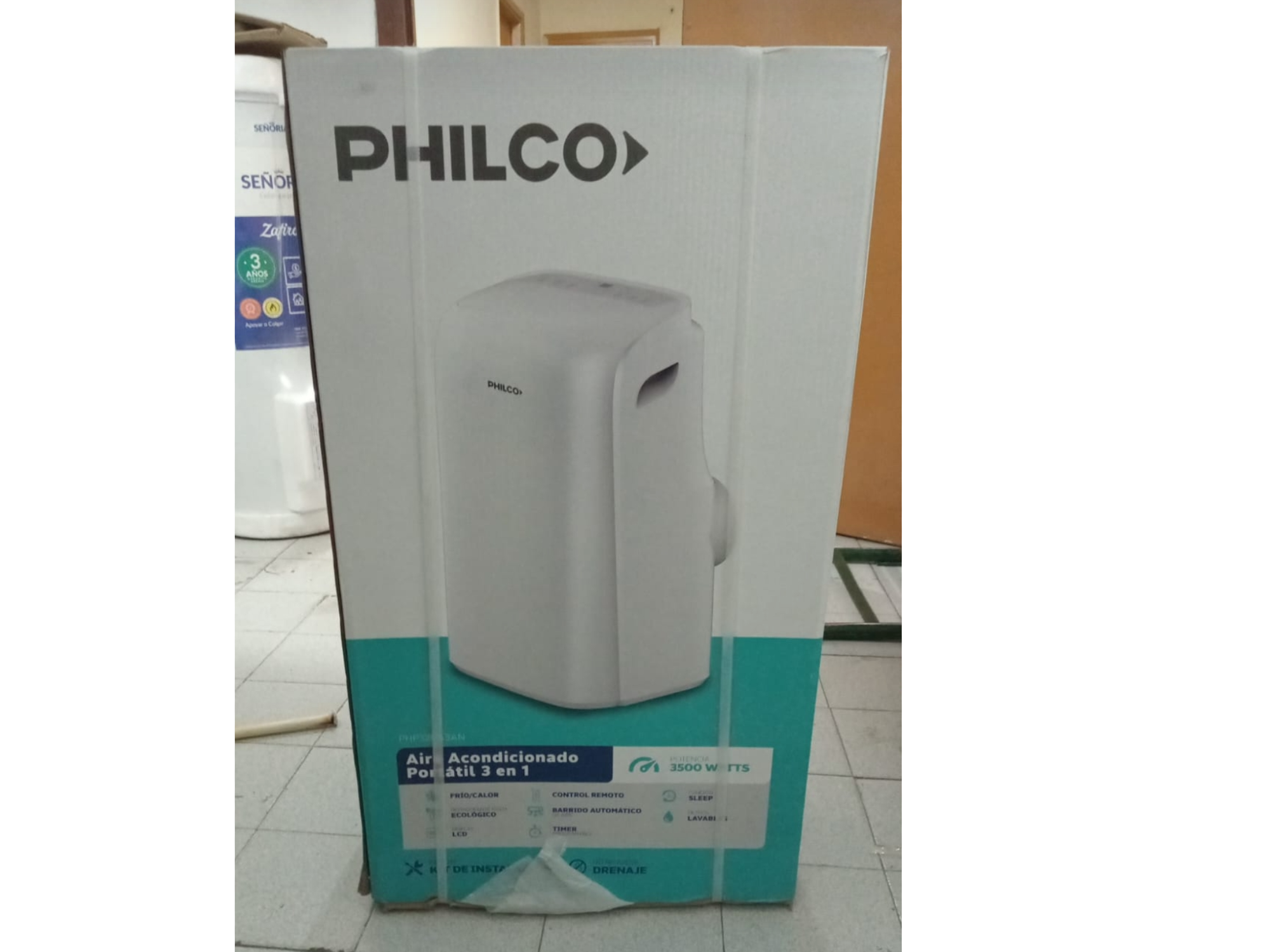 AIRE PORTATIL PHILCO DE 3500W