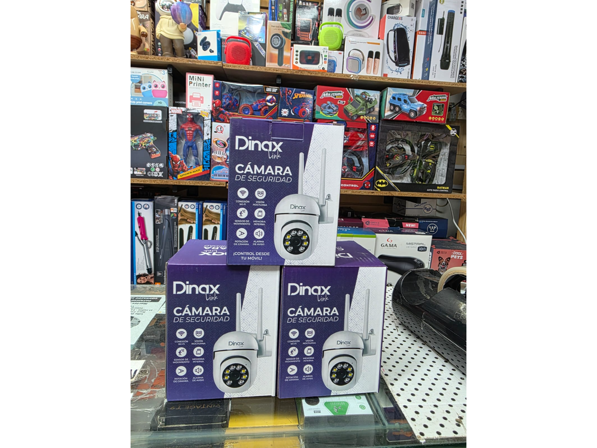 Camara interior dinax