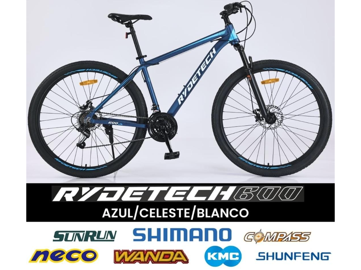BICICLETA RYDETECH 600 RODADO 29