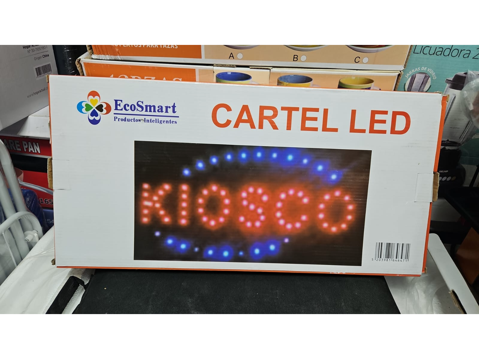CARTELES LED CN FRASE PARA COMERCIOS