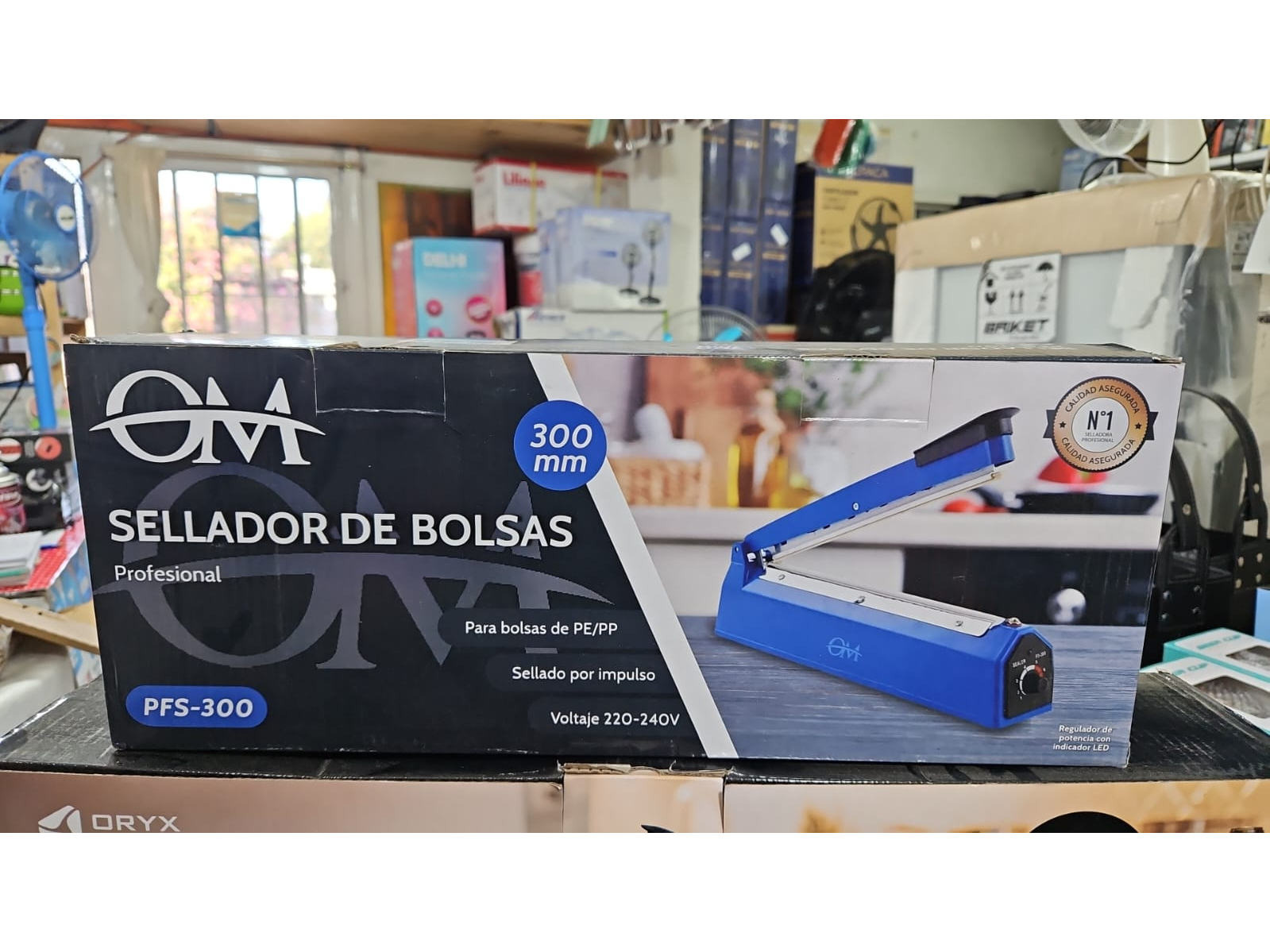 SELLADOR DE BOLSAS 300MM