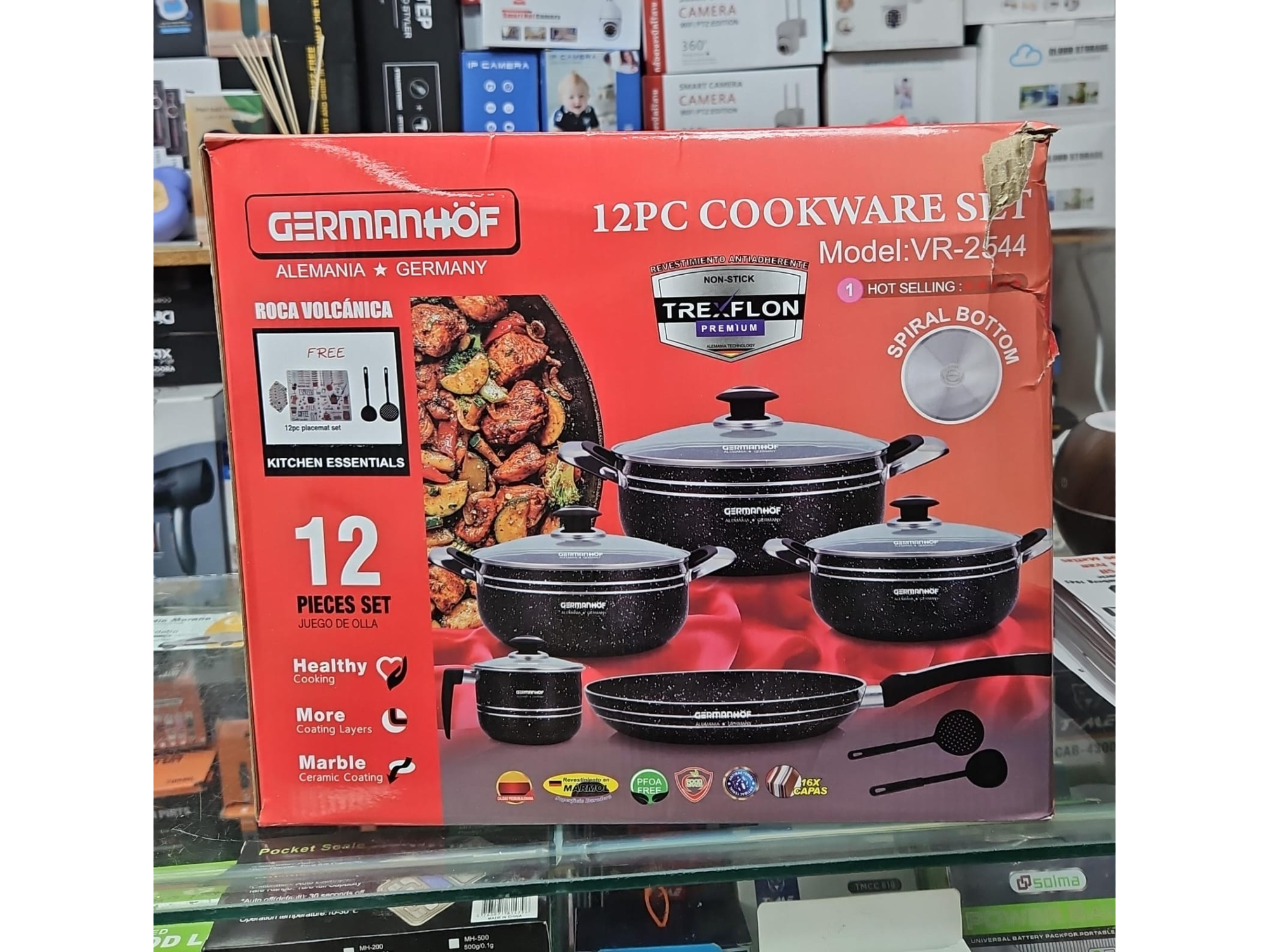 Juego de olla germanhof 12 pcs CHICA