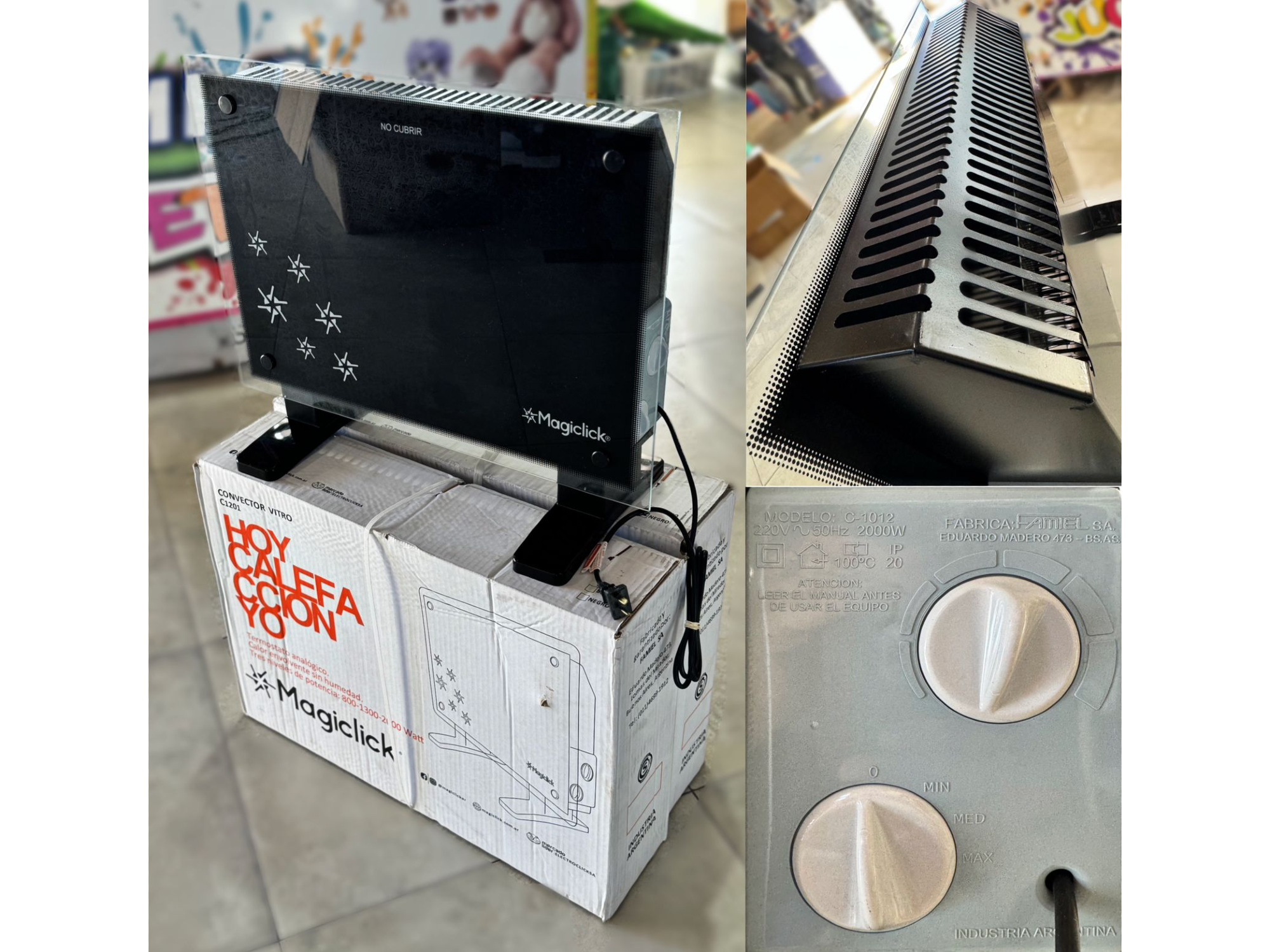 CONVECTOR MAGLICLIK VITRO