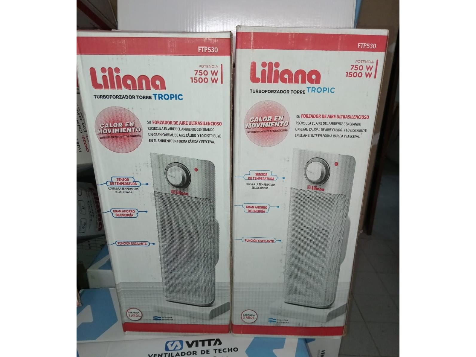 TURBO FORZADOR TORRE LILIANA 1500W