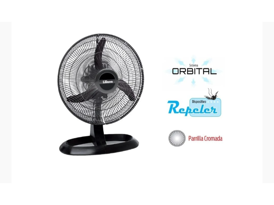Ventilador de mesa liliana 18 pulgada