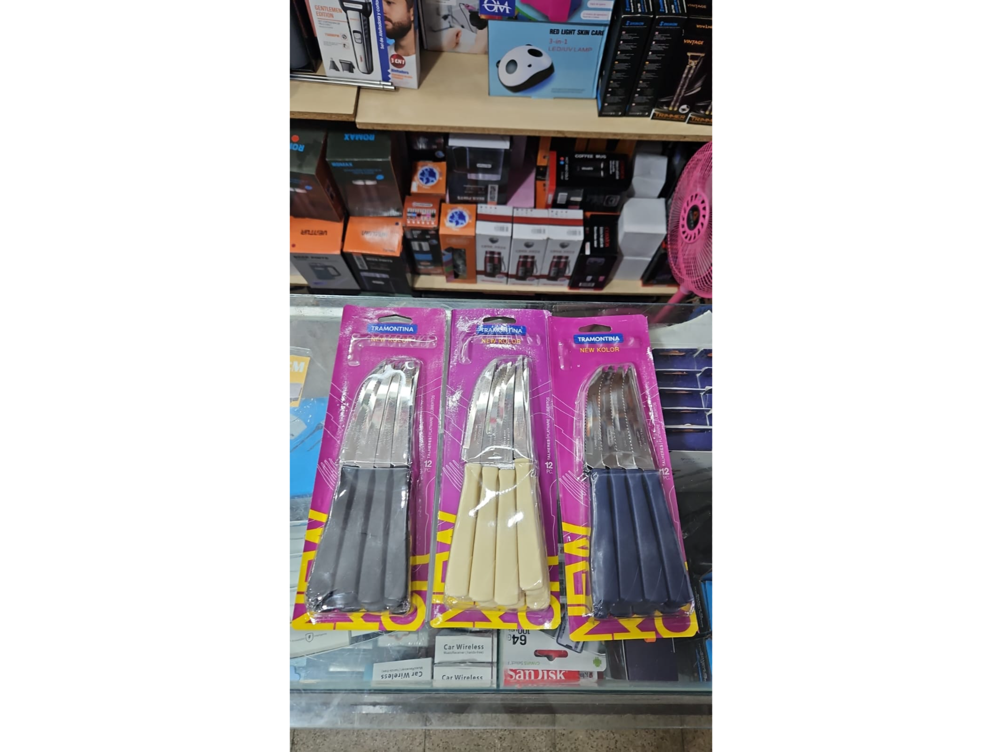 CUBIERTOS TRAMONTINA NEW COLOR CUCHILLOS