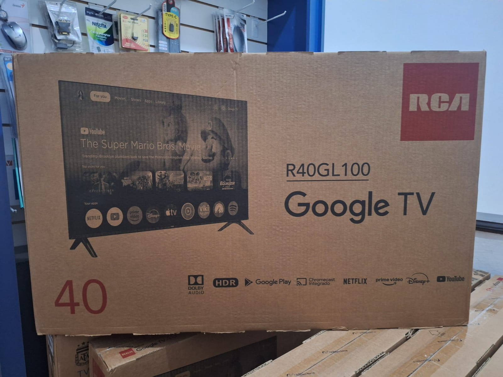 SMARTV DE 40 RCA GOOGLE TV