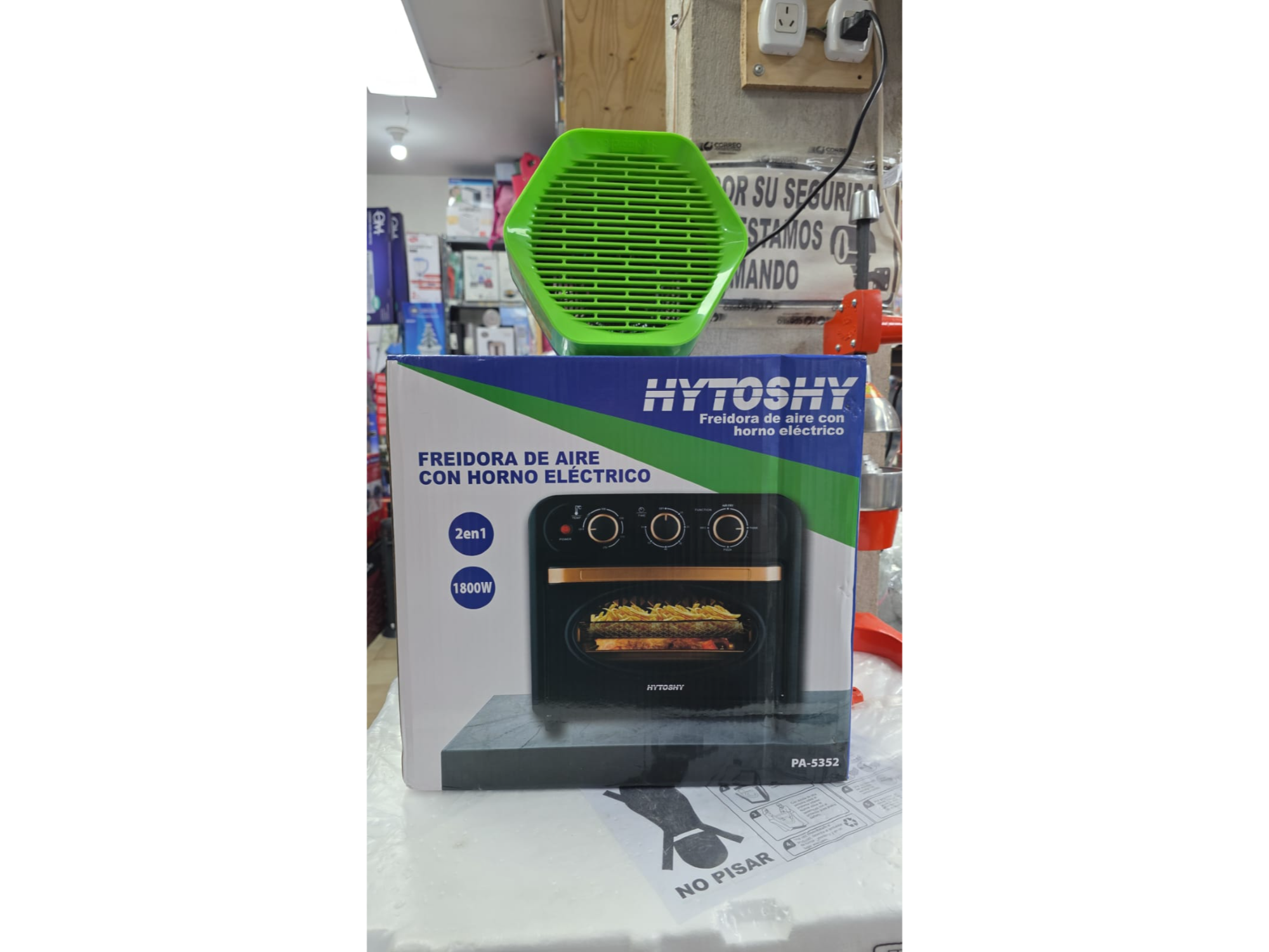 Freidora de aire con horno eléctrico