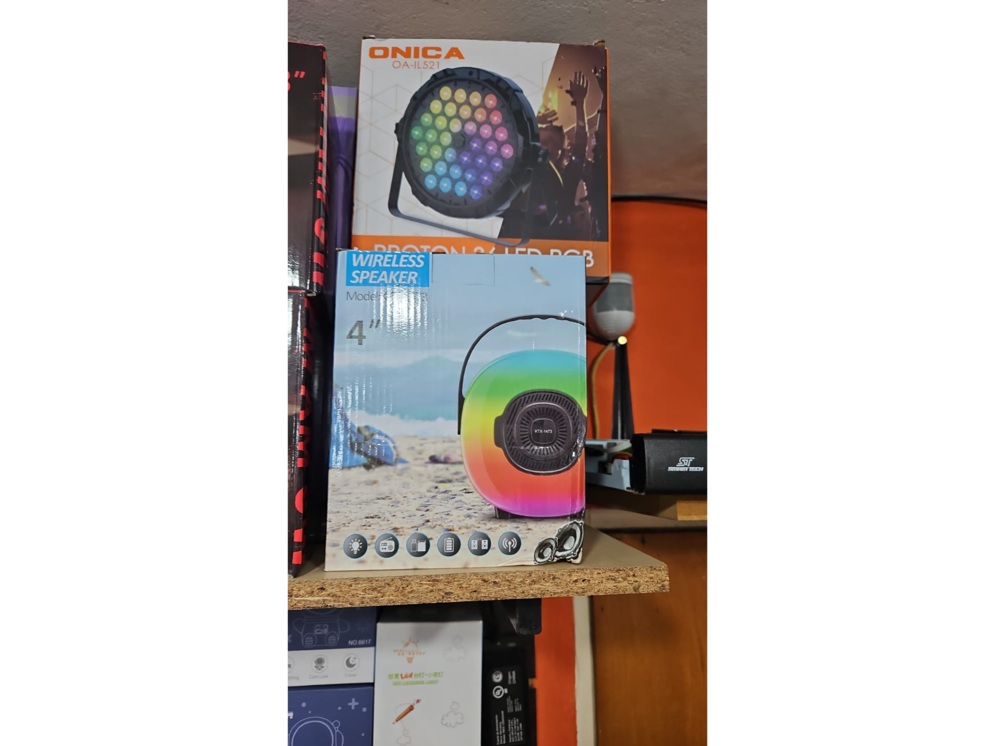 PARLANTE DE 4 PULGADA BT C/LEDTX-1473