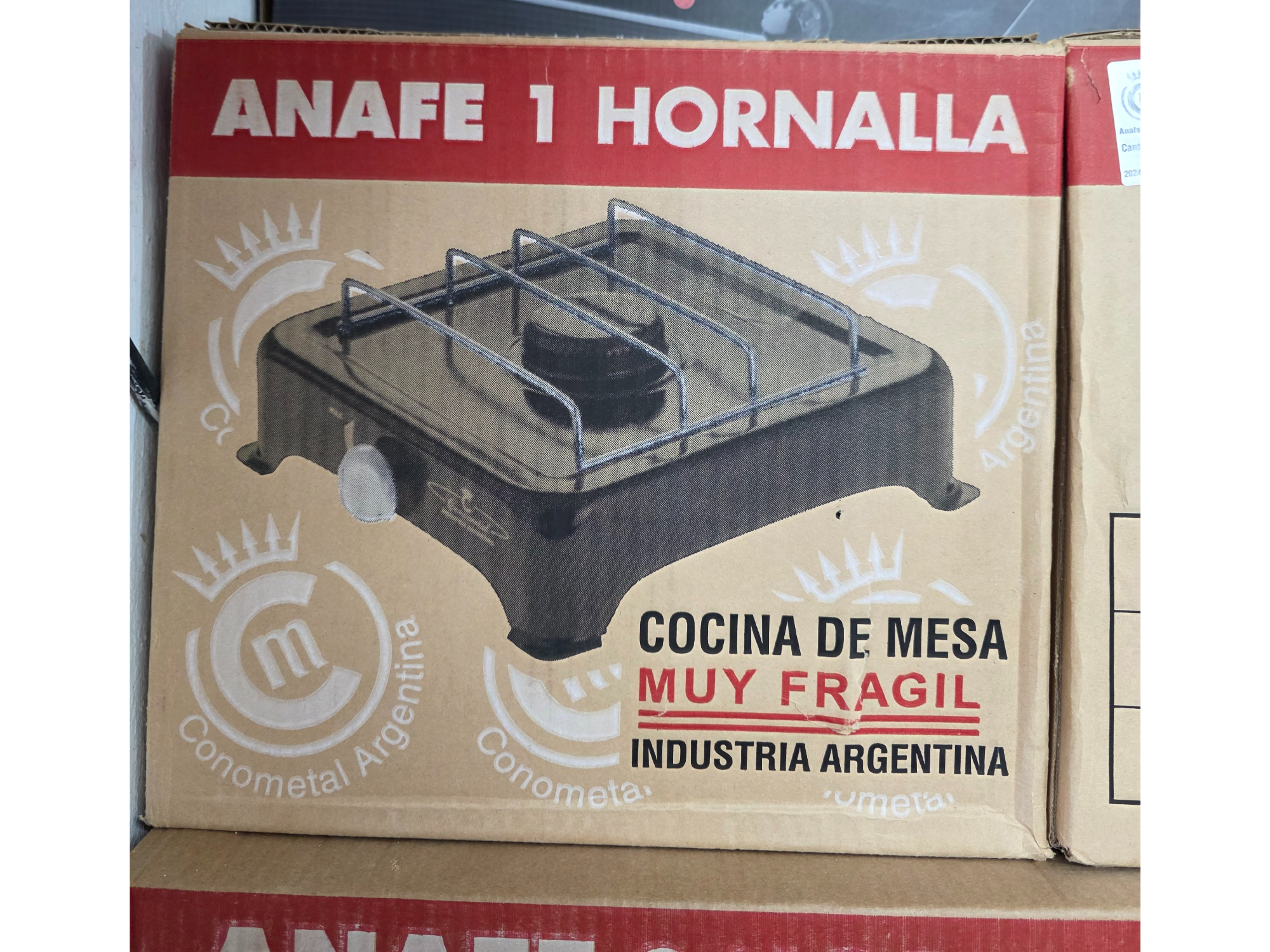 Anafe a gas de 1 hornalla