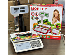 BALANZA COMERCIAL CON MÁSTIL MORLEY* ⚖️💥 🥇BALANZA DE BUENA CALIDAD 💥Pesa hasta 40kg 🌟Podes poner hasta 5 dígitos como precios. Etc 📟Visor de ambos lados ✨Batería interna recargable 🔌Cable conexion a 220v / CON FALLA