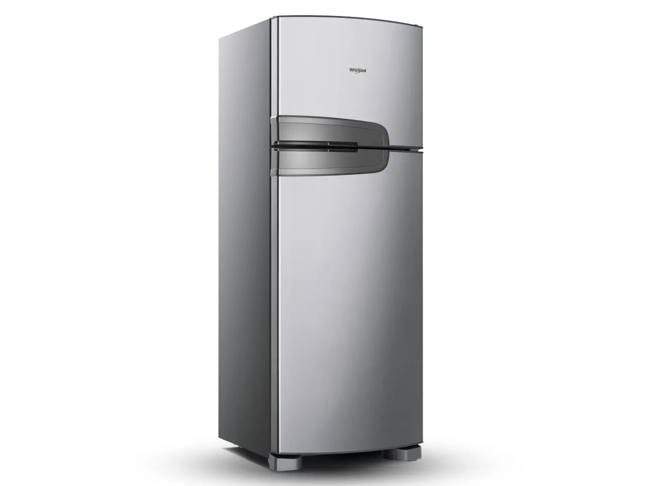 Heladera WHIRLPOOL de 340 litros GRIS INOX