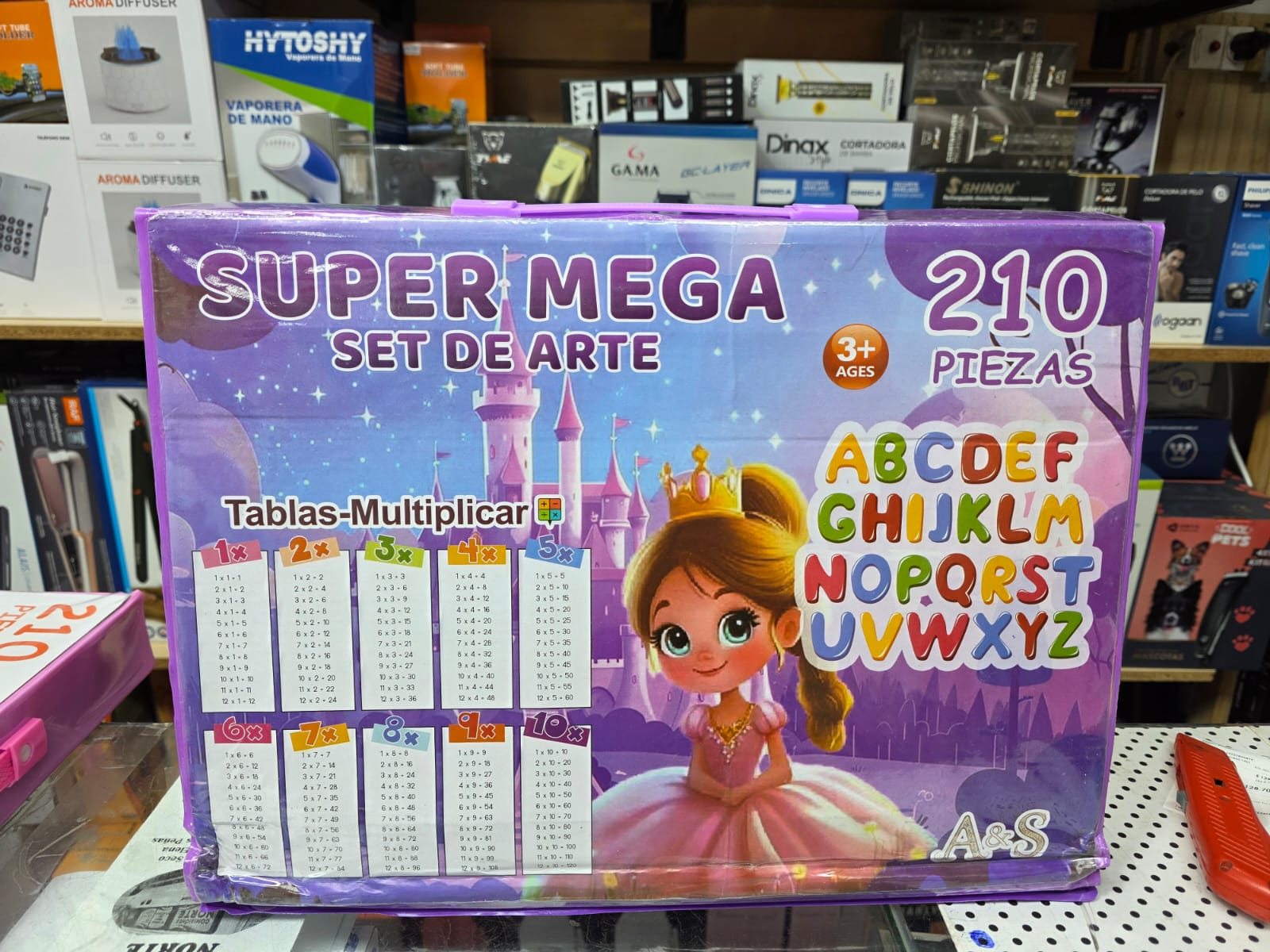 Juego de arte 208 pcs