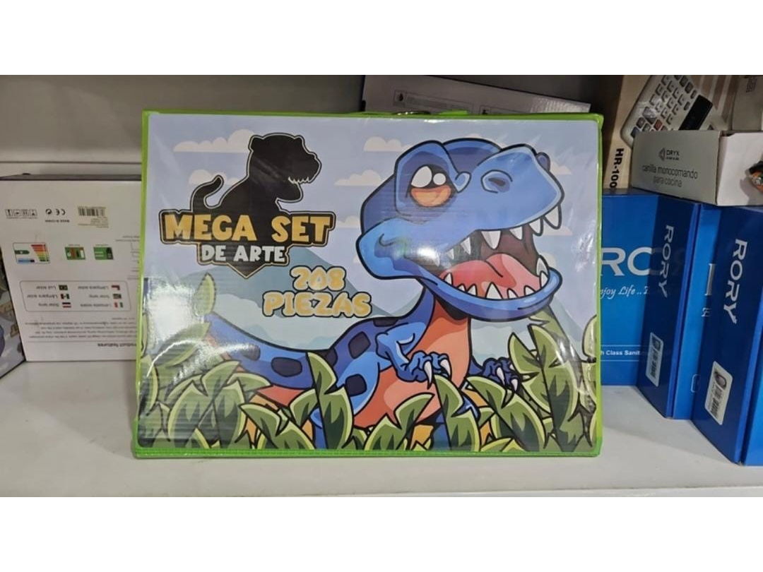 JUEGO DE ARTE 208 pcs