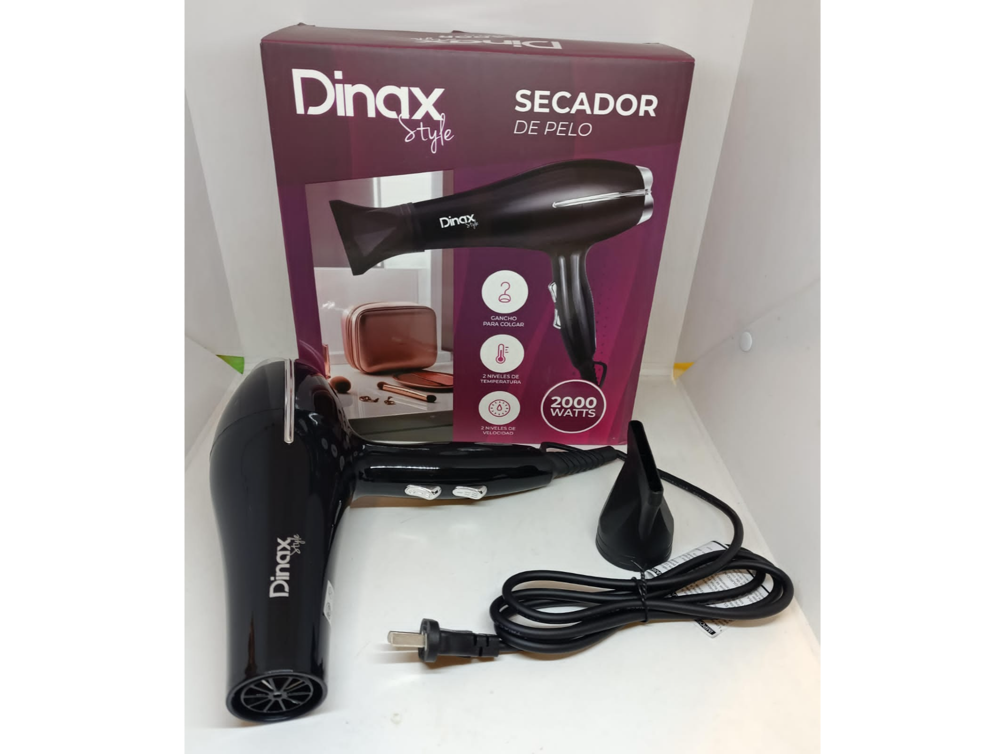 SECADOR DE PELO 2000W