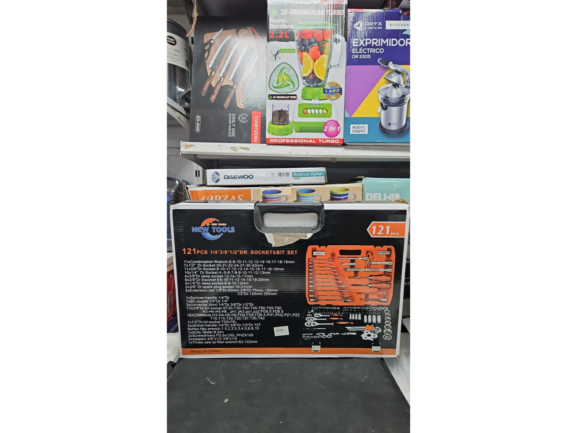 HERRAMIENTAS 121 PCS NEW TOOLS