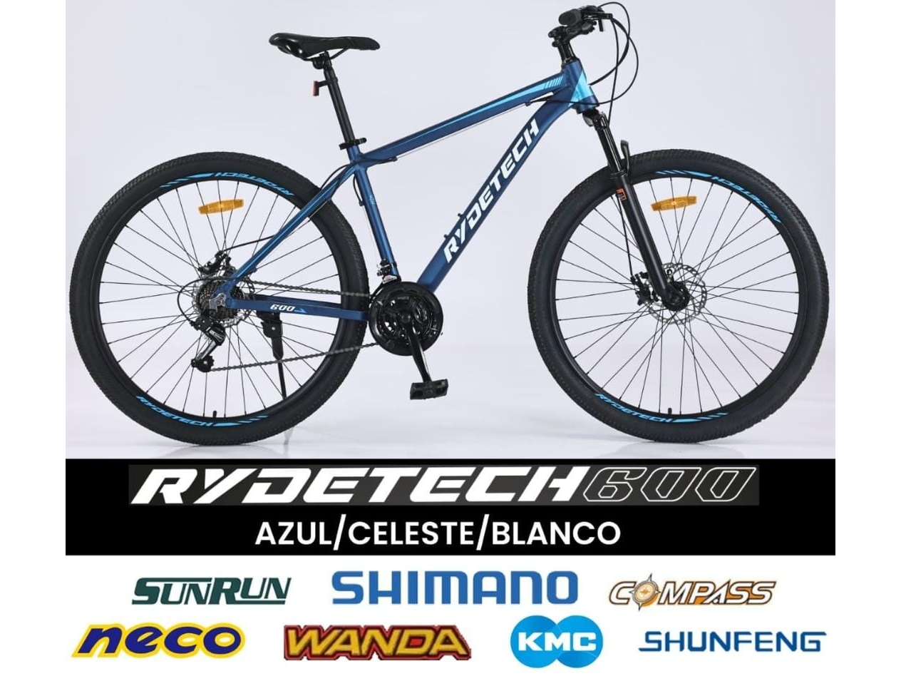 BICICLETA RYDETECH 600 RODADO 29