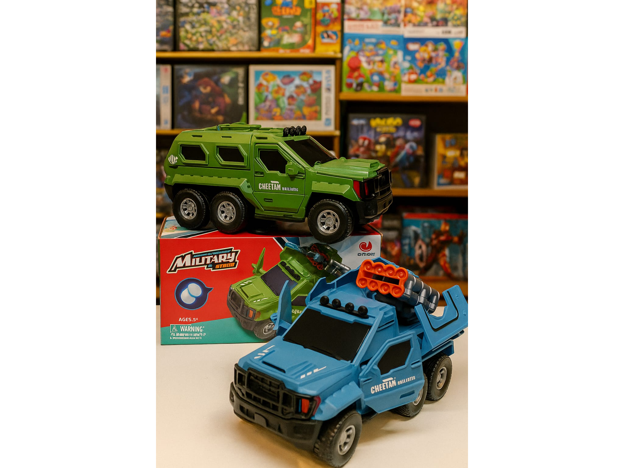 🚀 *CAMIONETA MILITAR DE ATAQUE CON LANZA MISILES* 🚀