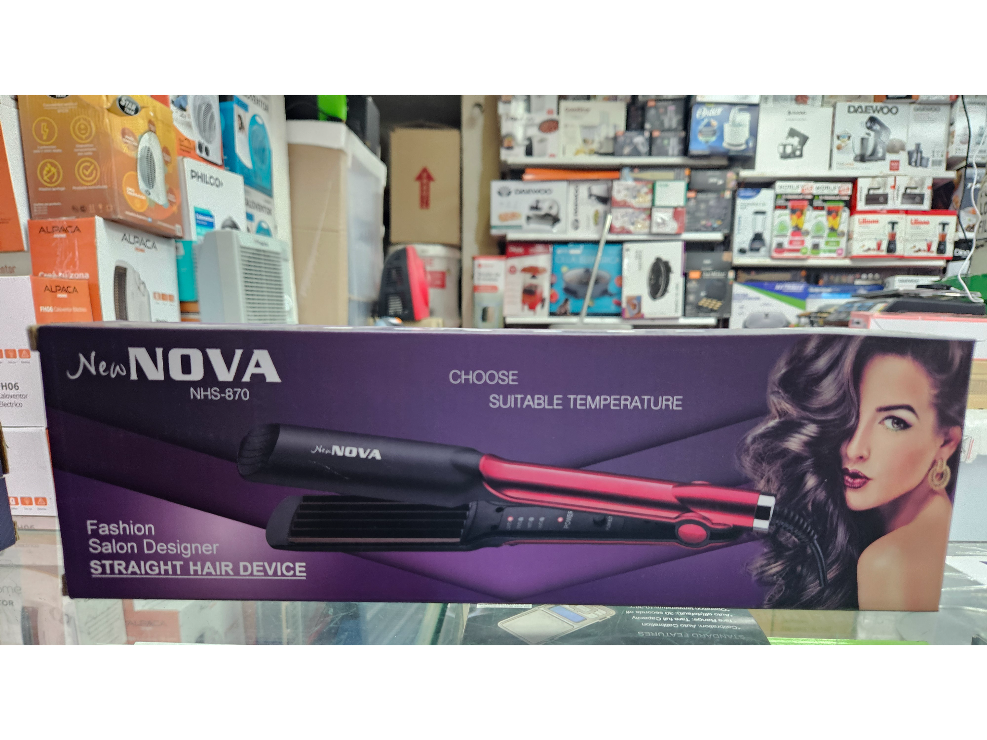 PLANCHA PELO NOVA