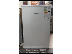 Heladera bajo Mesada philco 120 litros