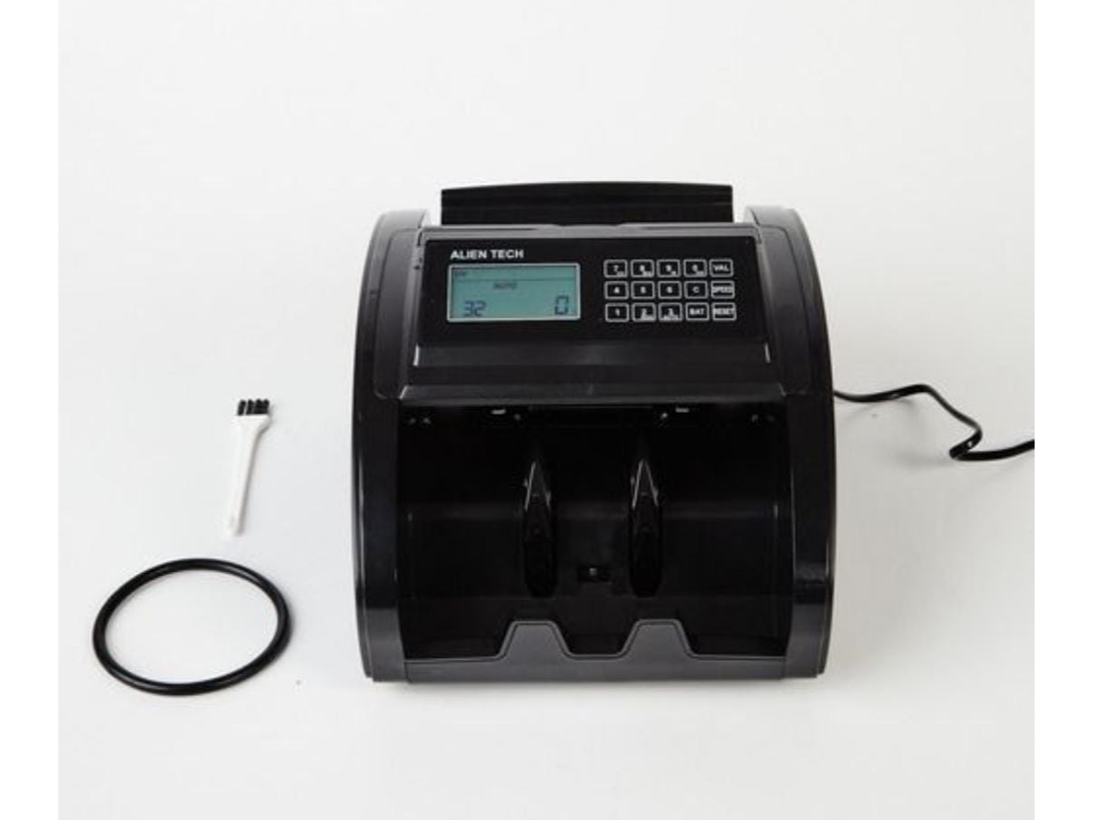 Maquina de contar billetes alien tech
