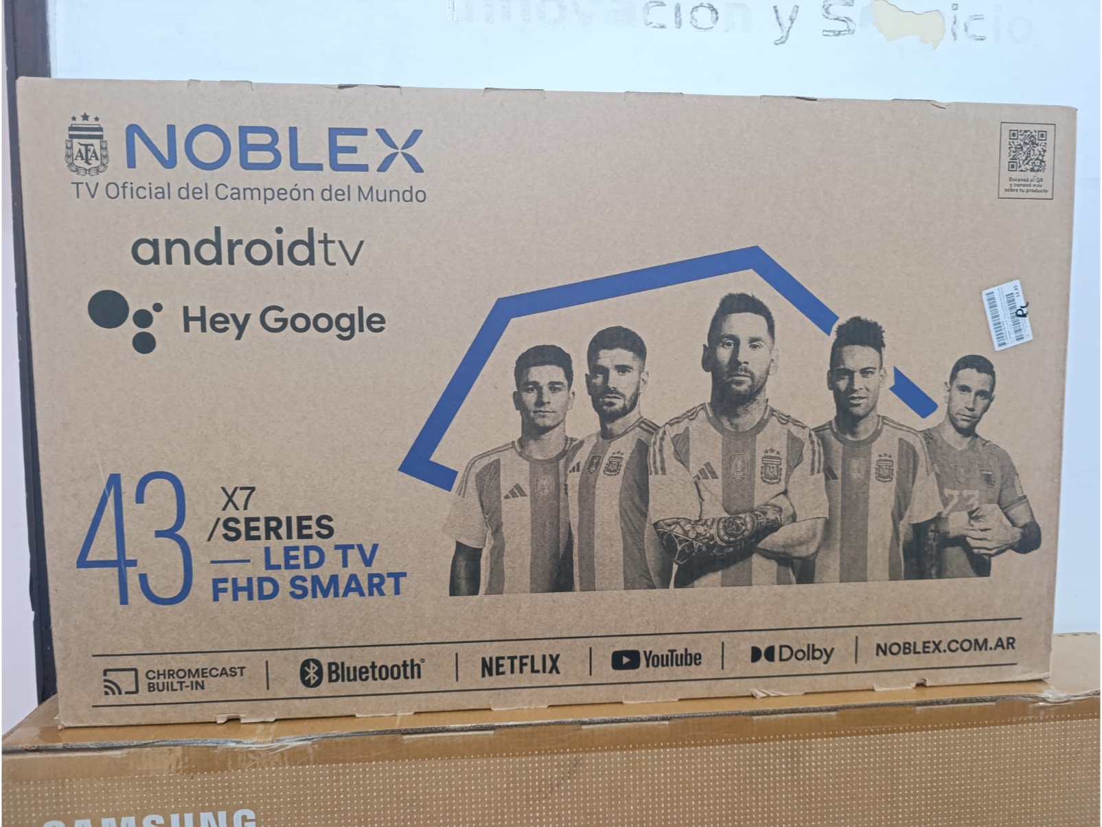 SMART TV NOBLEX DE 43 PULGADAS GOOGLE TV