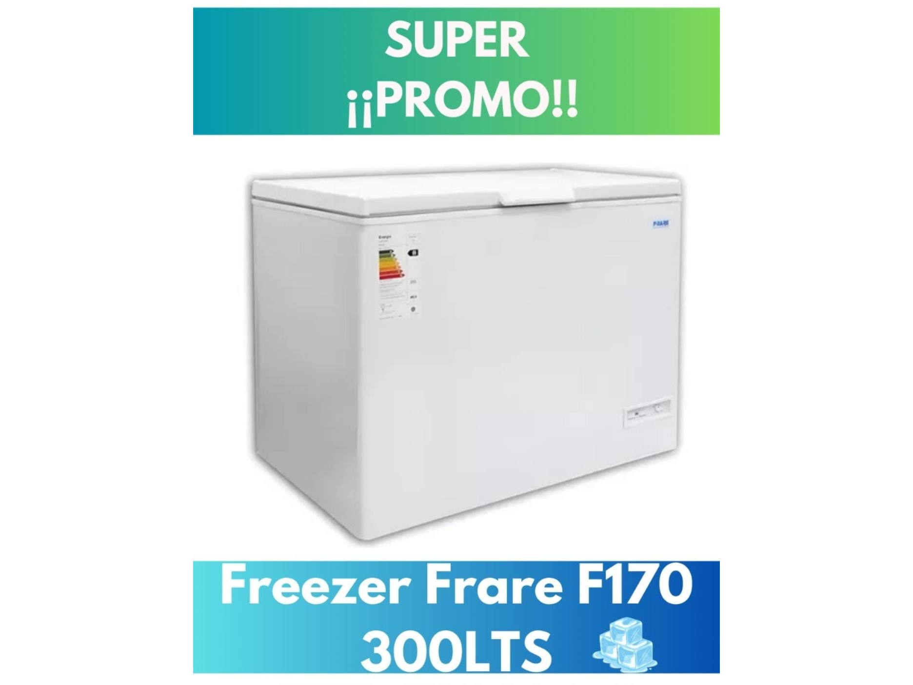 FREZZER FRADE MOD 300 LITROS