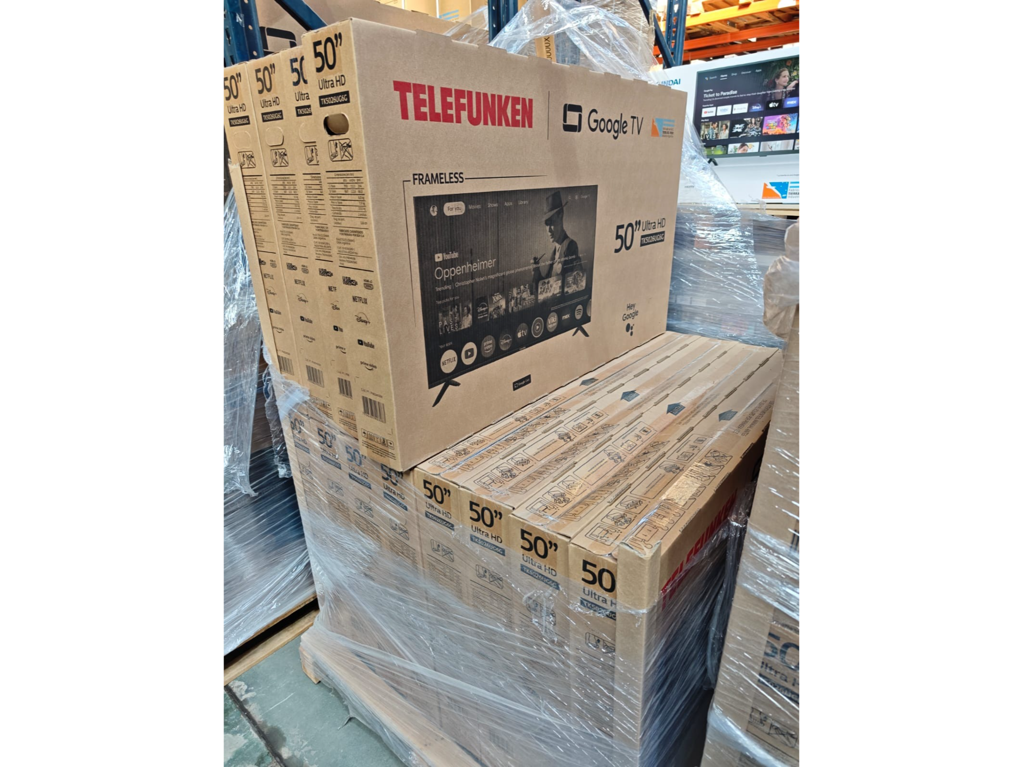 Smartv de 50 con Google tv TELEFUNKEN