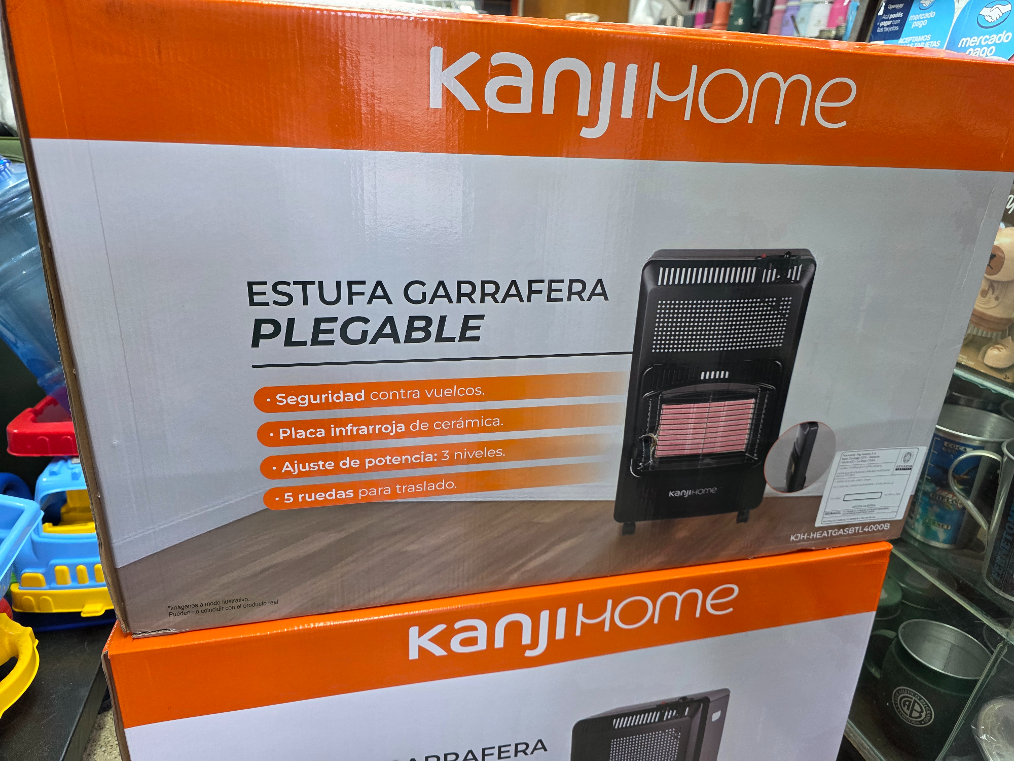 ESTUFA GARRAFERA KANJI